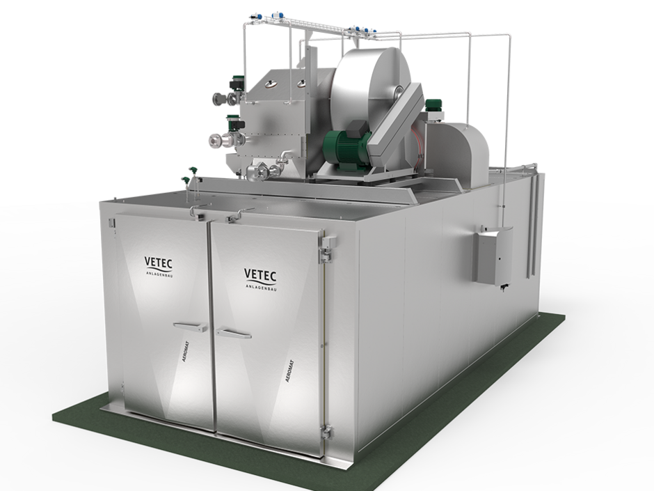 Image d'une machine de fumage industriel